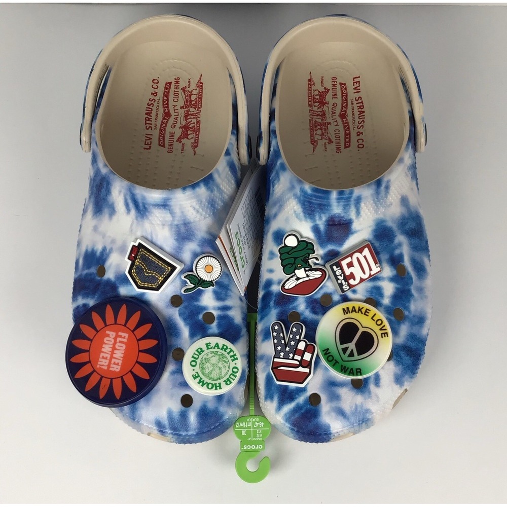 Levi's x Crocs Classic Clog Men's Size 12